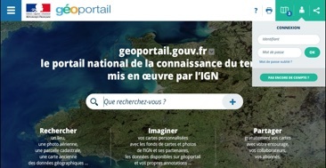 Le GEOPORTAIL de L'IGN