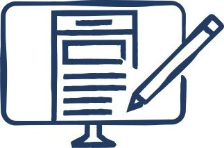 Picto Ecriture Web Le Contact Moderne